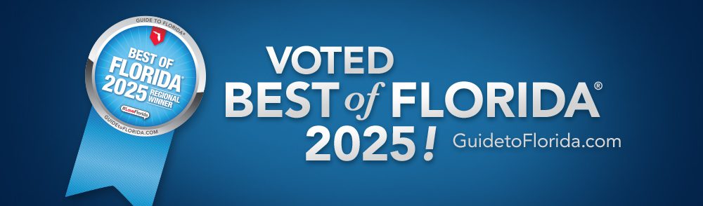 Voted Best In Florida 2025 Banner Voted Best In Florida 2025 Banner